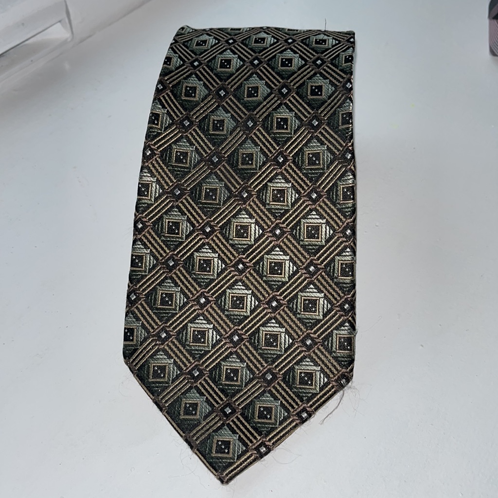 Platinum Designs Mens Woven Silk Tie